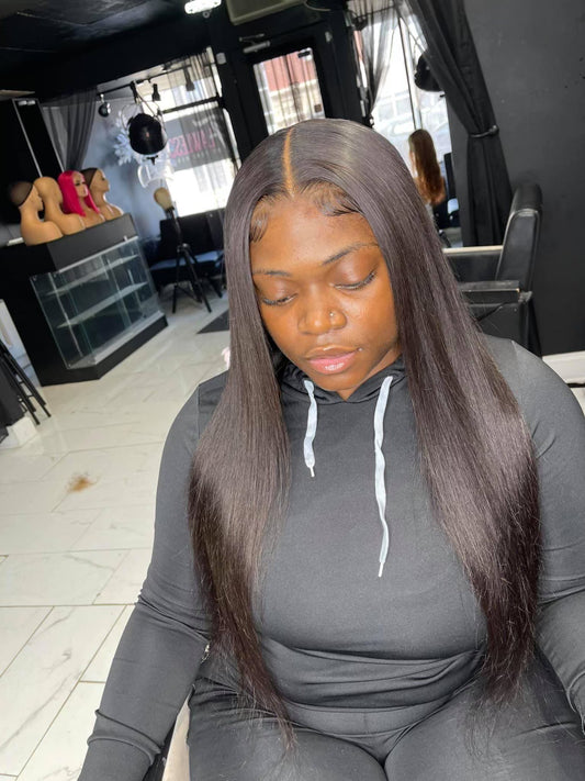 Straight Closure Wigs
